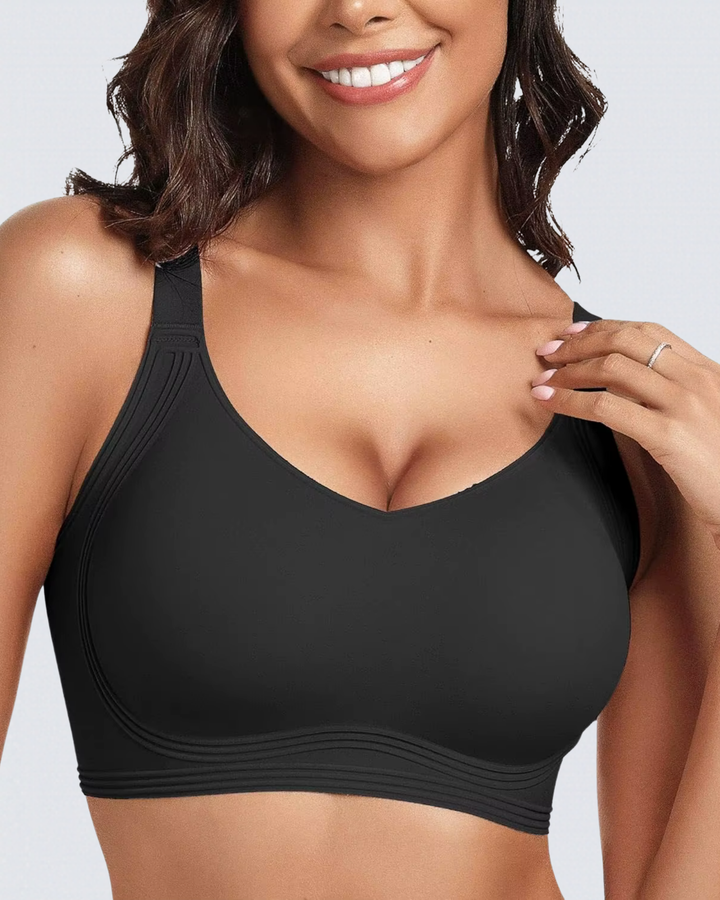 Seamless Full Coverage Push Up No Underwire Bra | Awarded Best Bra in the UK