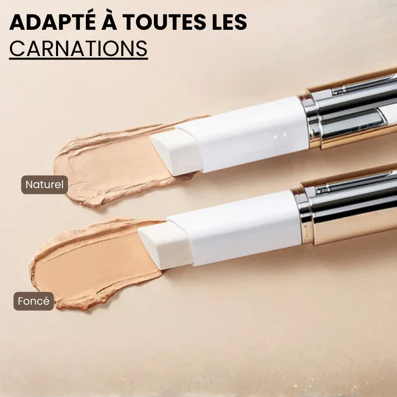 Fond de teint 2-en-1 avec pinceau