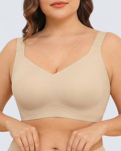 Seamless Full Coverage Push Up No Underwire Bra | Awarded Best Bra in the UK