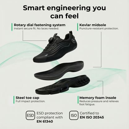 GEAR MAX ONE | Next-Gen S3 Safety Sneakers